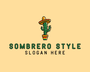 Mexican Desert Cactus logo design