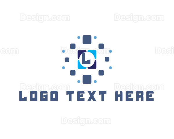 Tile Tech Pixel Logo
