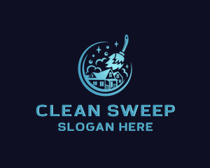 House Cleaning Sanitation logo