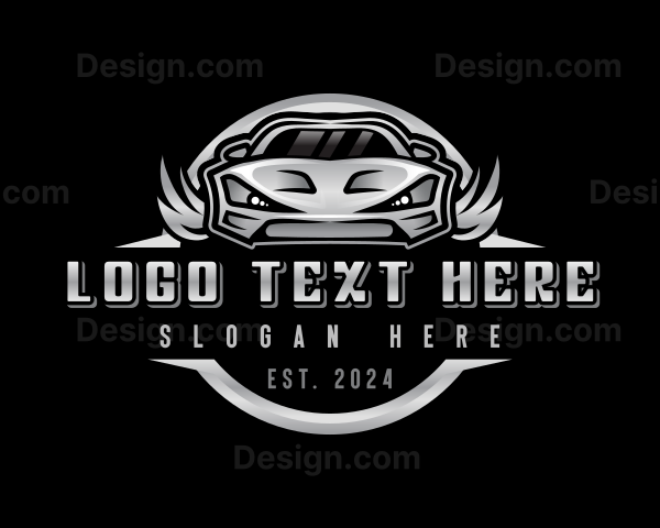 Automotive Vehicle Garage Logo