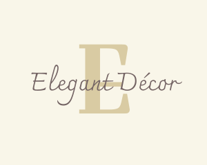 Elegant Fashion Boutique logo design