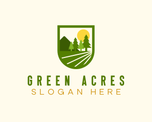 Agricultural Farm Field logo