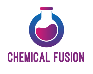 Tech Laboratory Flask logo design