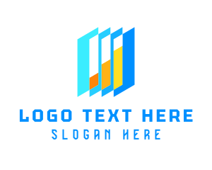 Modern - Generic Colorful Chart logo design