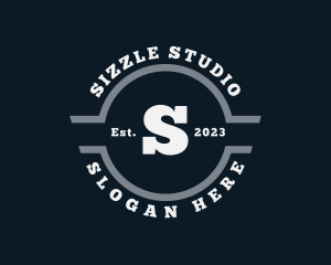 Hipster Studio Badge logo design