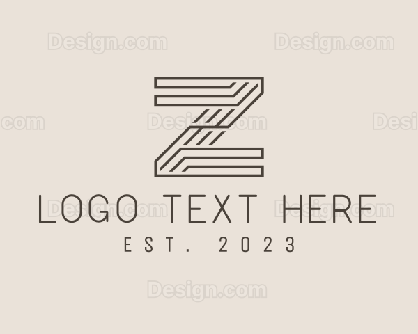 Minimal Tech Letter Z Logo