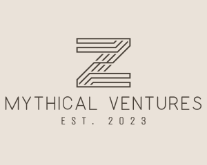 Minimal Tech Letter Z  logo design