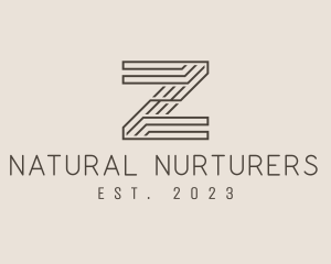 Minimal Tech Letter Z  logo design