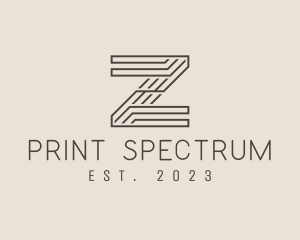 Minimal Tech Letter Z  logo design