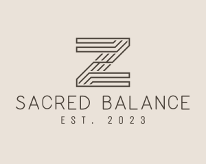 Minimal Tech Letter Z  logo design