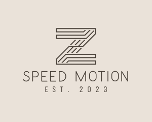 Minimal Tech Letter Z  logo design