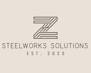 Minimal Tech Letter Z  logo design