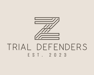 Minimal Tech Letter Z  logo design