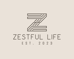 Minimal Tech Letter Z  logo design