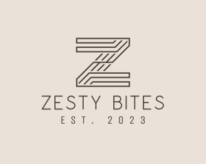 Minimal Tech Letter Z  logo design