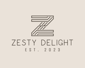 Minimal Tech Letter Z  logo design