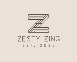 Minimal Tech Letter Z  logo design