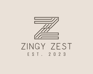 Minimal Tech Letter Z  logo design