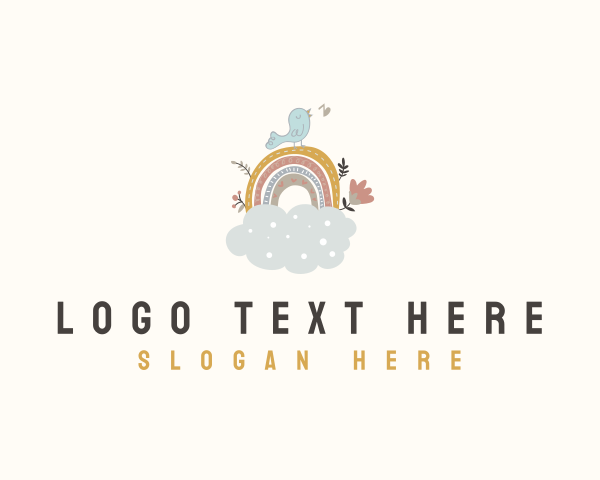 Rainbow Nursery Cloud logo
