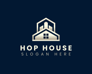 Building House Construction logo design