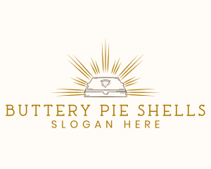 Vintage Pizza Box logo design