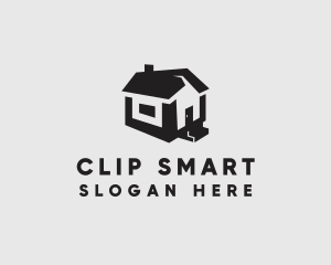 Isometric House Realtor logo design