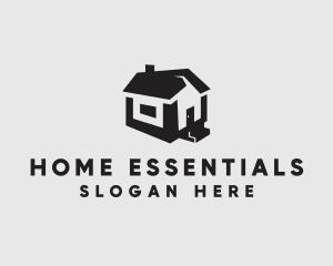 Isometric House Realtor logo design