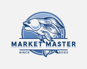 Fish Seafood Market logo design