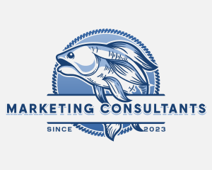 Fish Seafood Market logo design