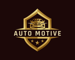 Automotive Vehicle Shield logo design