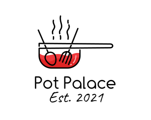 Soup Pot Restaurant logo design