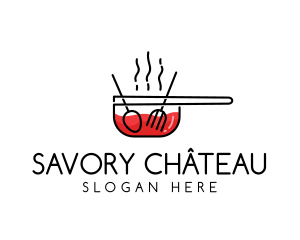 Soup Pot Restaurant logo design