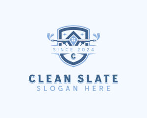 Cleaning Pressure Washer logo design