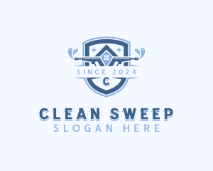 Cleaning Pressure Washer logo design