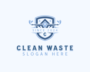 Cleaning Pressure Washer logo design