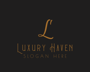 Luxury Hotel Boutique logo design