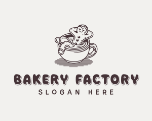 Gingerbread Coffee Bakery logo design