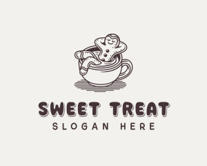 Gingerbread Coffee Bakery logo design