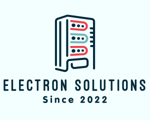 Vending Machine Electronics logo design