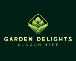 Garden Leaf Landscaping logo design