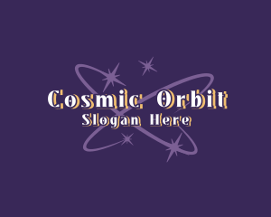 Stardust Sparkle Orbit logo design