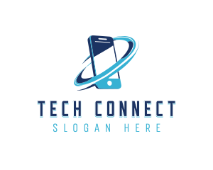 Mobile Tech Device logo design