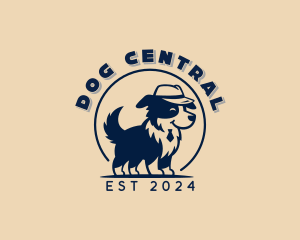 Kennel Dog Hat  logo design