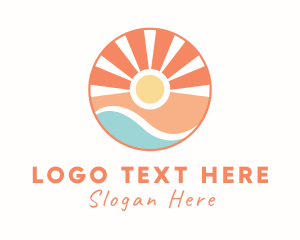 Seashore Beach Sunset logo