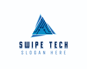 Software Tech Circuit logo design