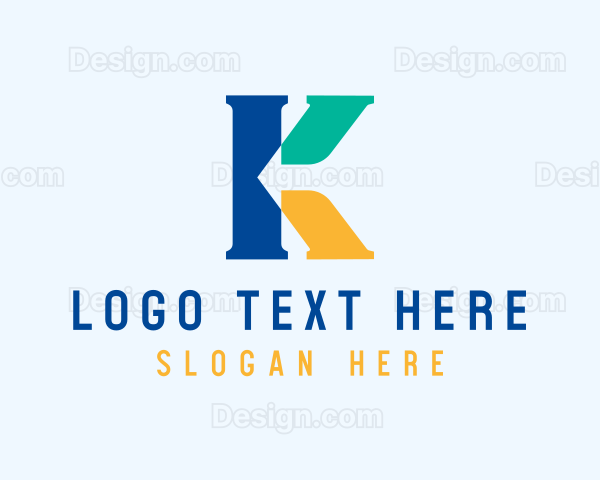 Generic Business Letter K Logo