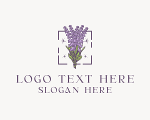 Botanical Lavender Bouquet logo