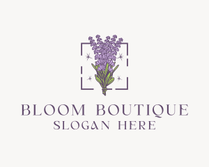 Botanical Lavender Bouquet logo