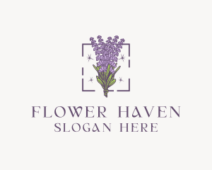 Botanical Lavender Bouquet logo