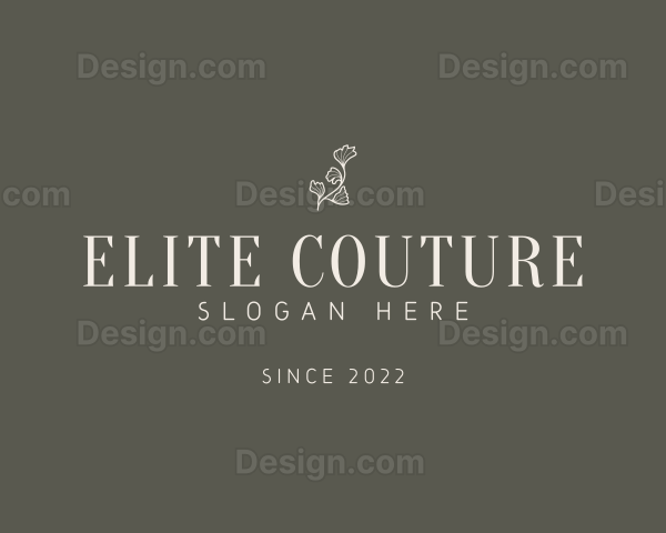 Elegant Brand Business Logo